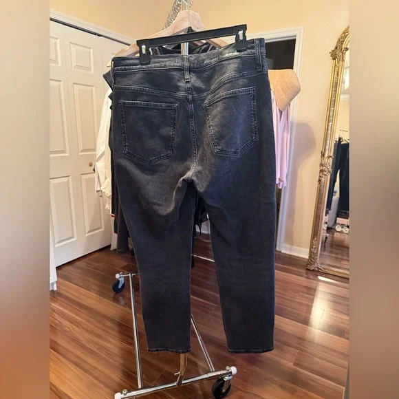 Madewell Black Perfect Vintage Jean Straight Leg - Picture 2 of 5